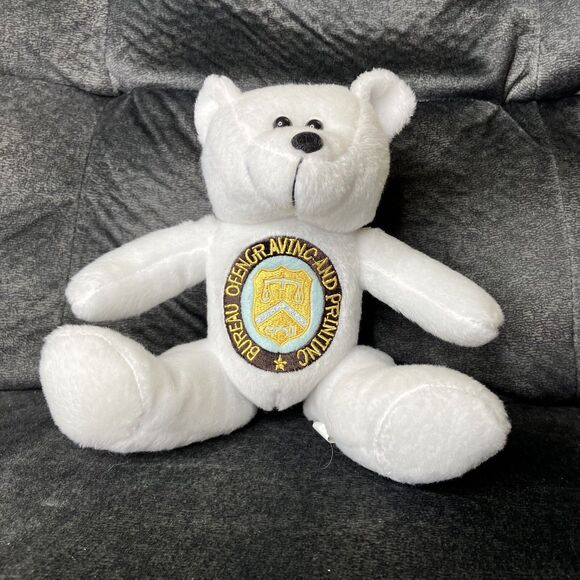 Bureau of Engraving & Printing United States Treasury Authentic Bear Plush